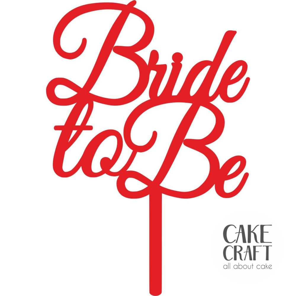 Cake Toppers Γάμου / Βαλεντίνου - Cake Topper Bride to be 2