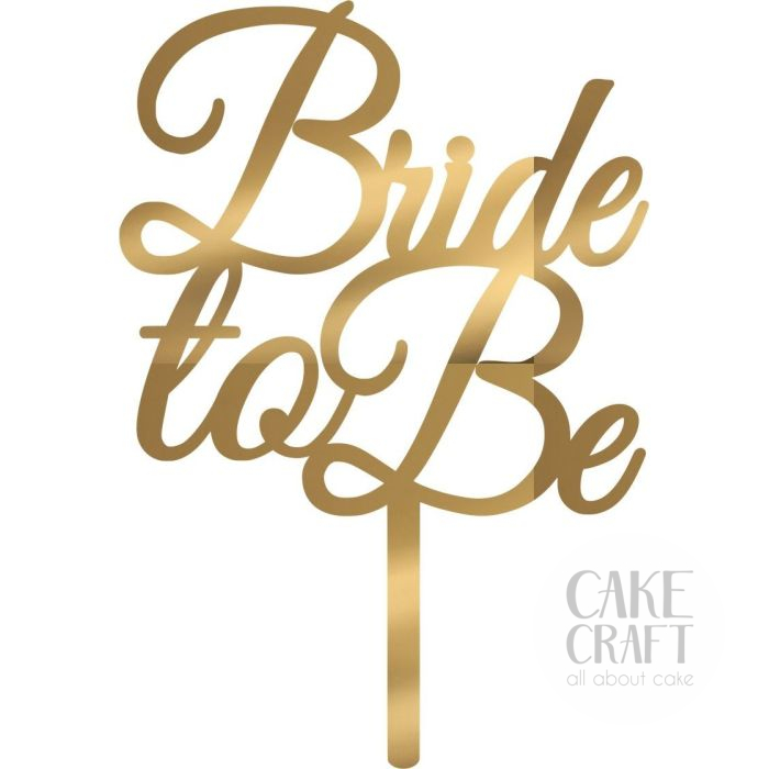 Cake Topper Bride to be 2