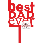 Cake Toppers Διάφορα - Cake Topper Best Dad ever