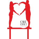 Cake Toppers Γάμου / Βαλεντίνου - Cake Topper Heart 3