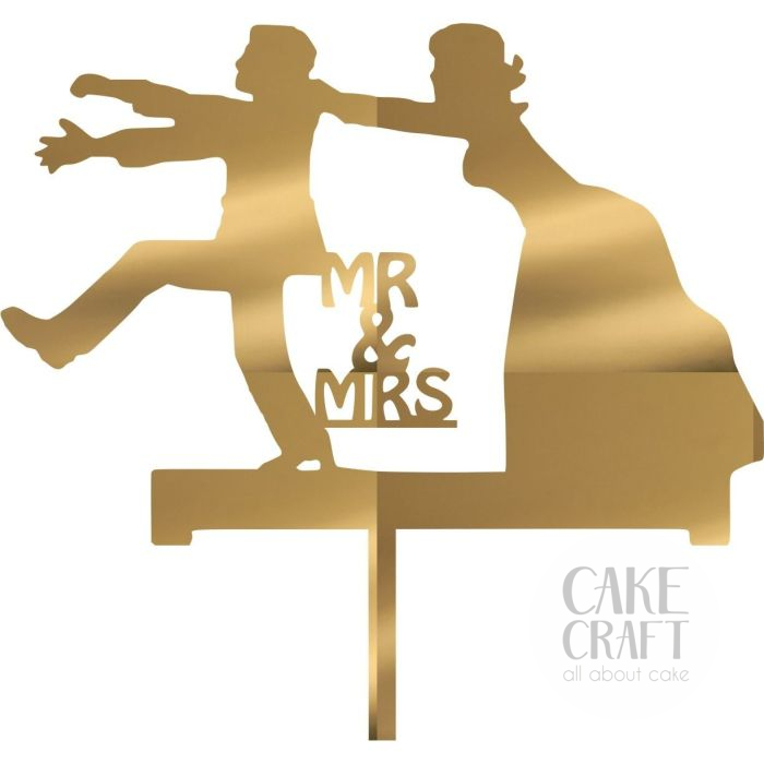 Cake Topper Mr & Mrs 6