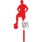 Cake Toppers Διάφορα - Cake Topper football 1