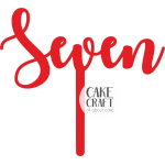 Cake Toppers Νούμερα / Αριθμοί - Cake Topper Seven