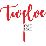Cake Toppers Νούμερα / Αριθμοί - Cake Topper Twelve