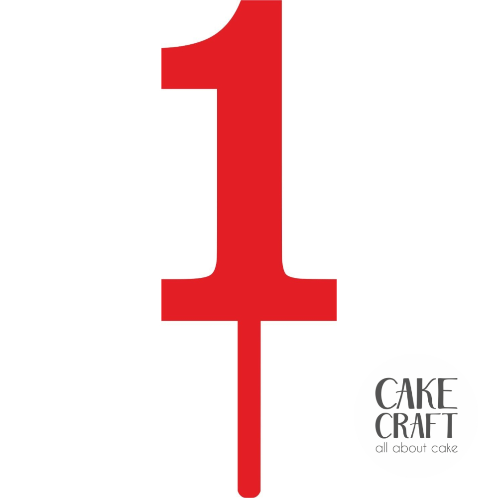 Cake Toppers Νούμερα / Αριθμοί - Cake Topper 1