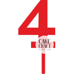 Cake Toppers Νούμερα / Αριθμοί - Cake Topper 4