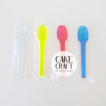 Κουταλάκια - Κουταλάκι συσκευασμένο πολύχρωμο 10,7cm 25τμχ