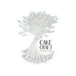 Αξεσουάρ Λουλουδιών  - Στήμονες Λευκοί για βρώσιμα Λουλούδια 120τμχ