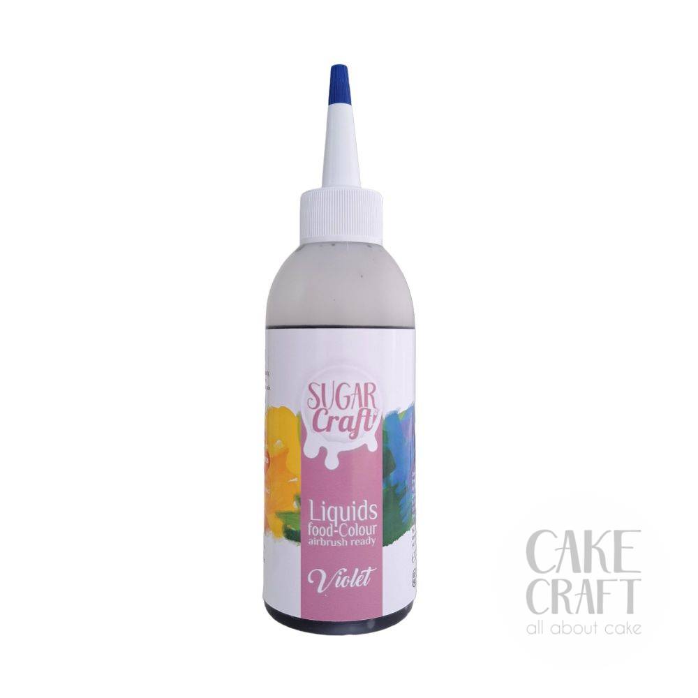 Υγρό Χρώμα Ζαχαροπλαστικής- Αερογράφου SugarCraft - Violet / Βιολετί 130ml