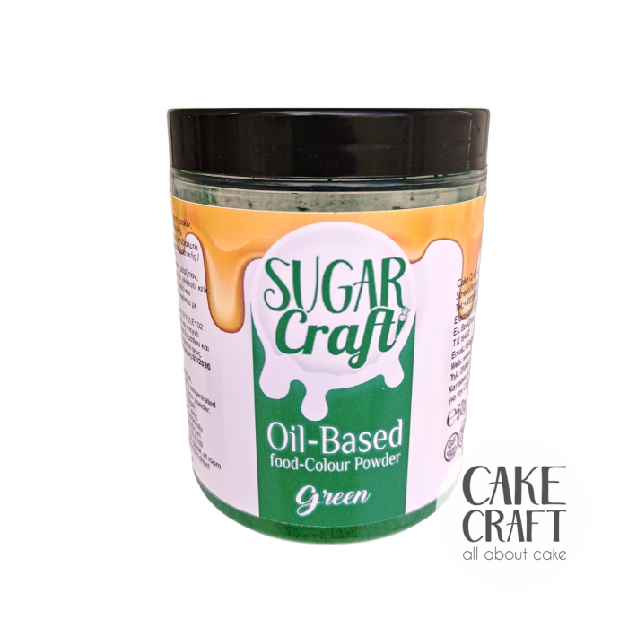 Χρώματα Σοκολάτας - Λιποδιαλυτό Χρώμα Ζαχαροπλαστικής σε σκόνη SugarCraft - Green / Πράσινο 50gr