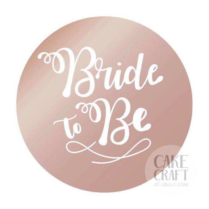 Disc Topper Bride to Be 12 τμχ