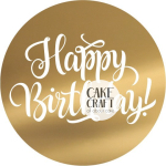 Disc Toppers - Disc Topper Happy Birthday v1 10τμχ