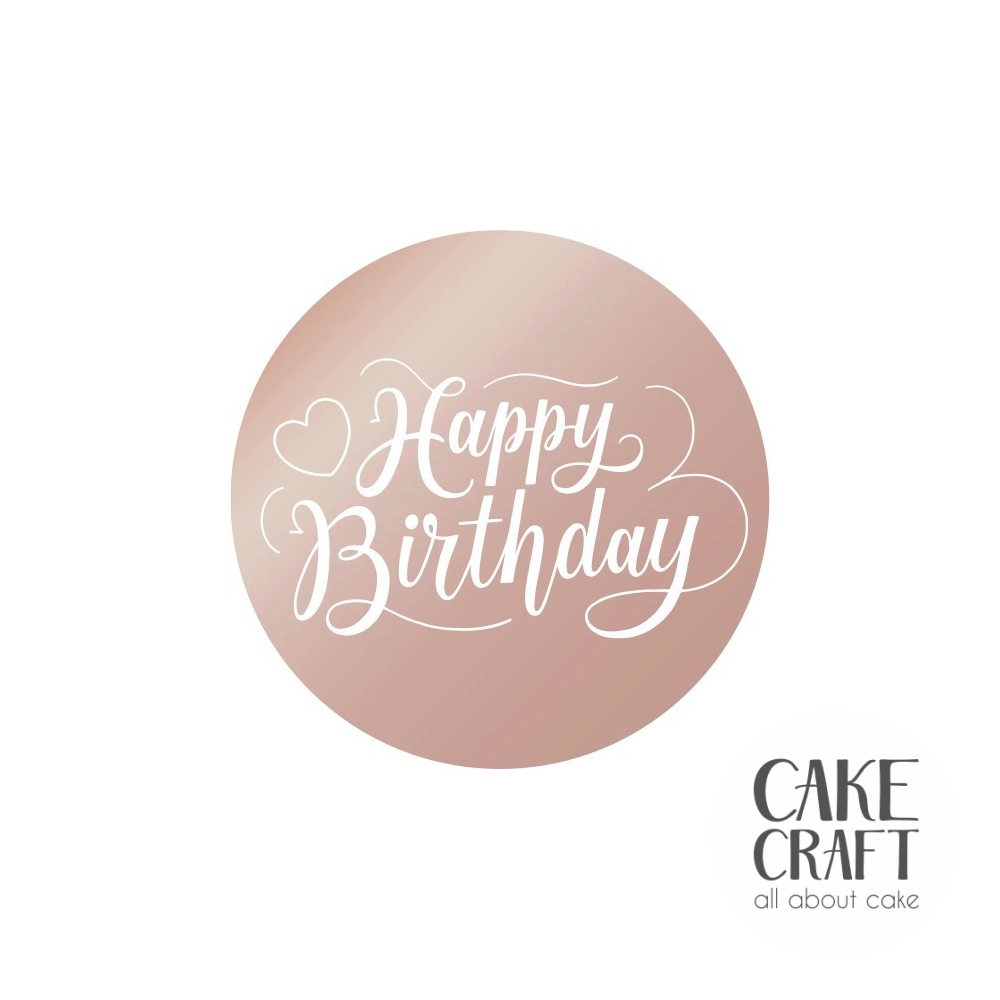 Disc Toppers - Disc Topper Happy Birthday v3 10τμχ