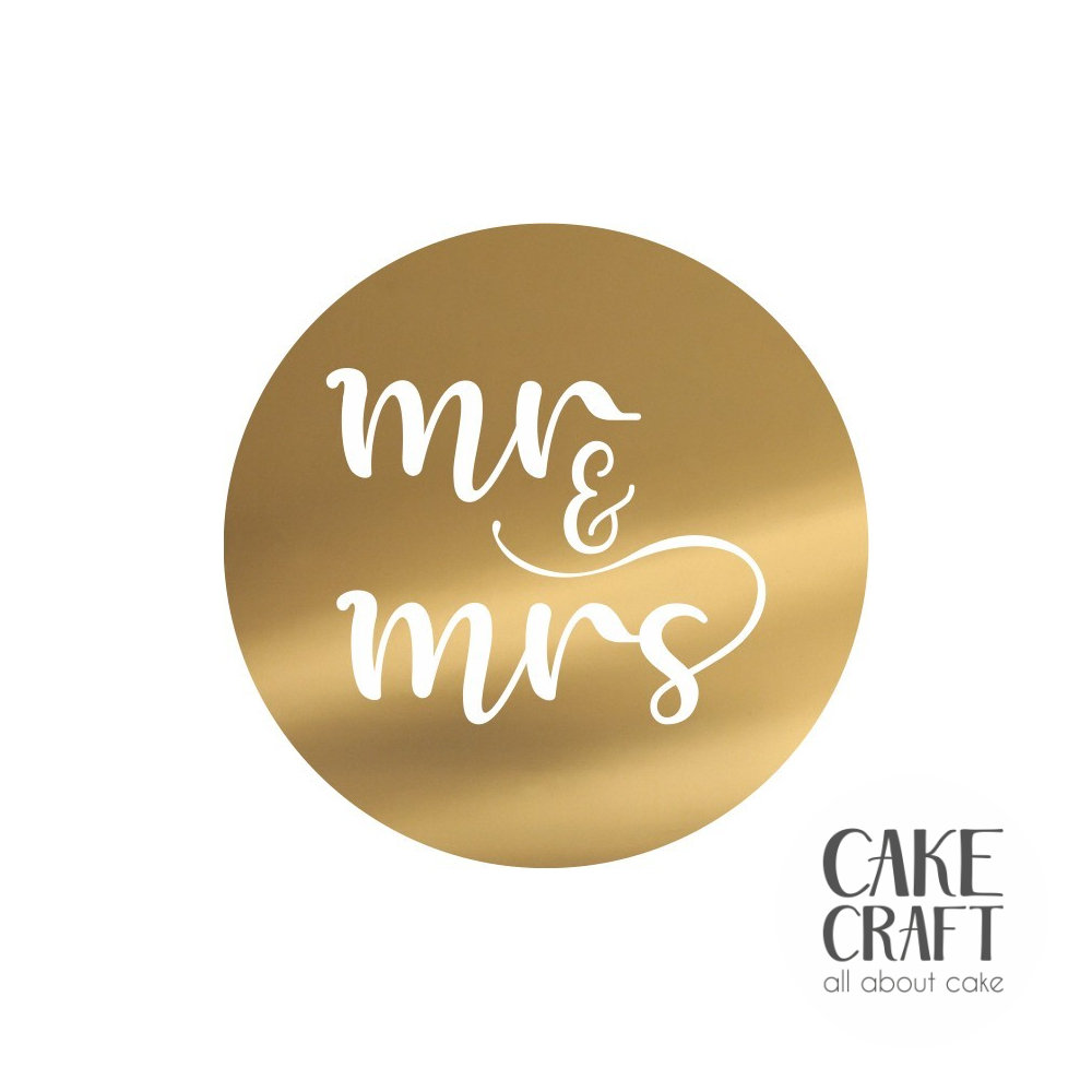 Disc Toppers - Disc Topper Mr and Mrs 10τμχ