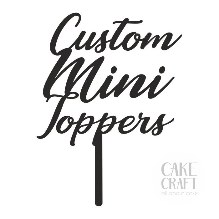 Custom Mini Topper 12τμχ