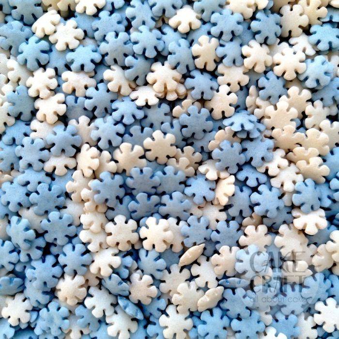 SugarCraft Sprinkles Snowflakes Mix 120gr