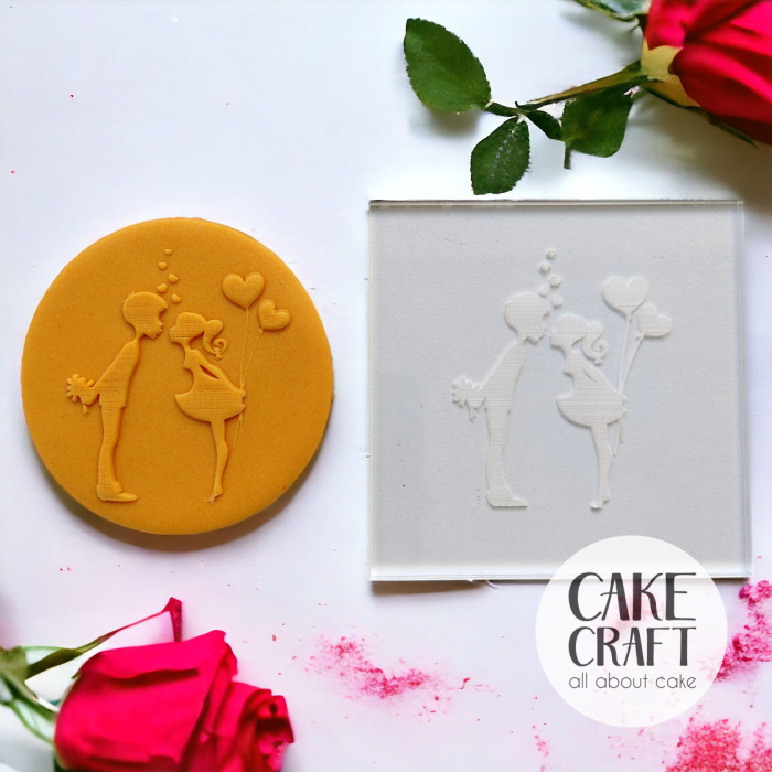 Σφραγίδες Γάμου / Βαλεντίνου - Σφραγίδα Ζαχαρόπαστας Boy and Girl 2