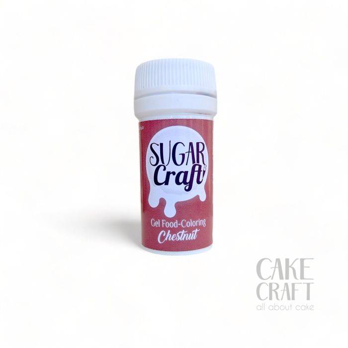 Χρώμα Ζαχαροπλαστικής σε Πάστα SugarCraft - Chestnut / Καστανό 23gr