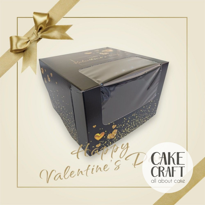 Κουτιά Ζαχαροπλαστείου - Κουτί Happy Valentine's Day (22χ22χ15εκ)