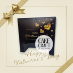 Κουτιά Ζαχαροπλαστείου - Κουτί Happy Valentine's Day (22χ22χ15εκ)