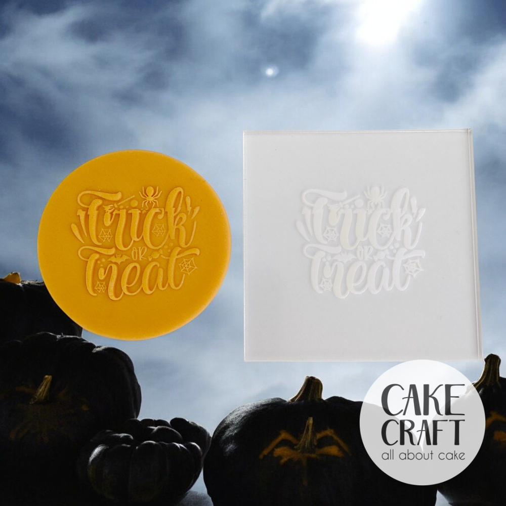 Σφραγίδες Halloween - Σφραγίδα Ζαχαρόπαστας Trick or Treat v1