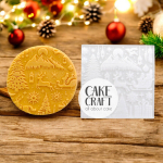 Σφραγίδες Χριστουγεννιάτικες - Σφραγίδα Ζαχαρόπαστας Μοτίβο Χριστουγεννιάτικο v3