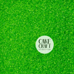 Χρωματιστή Ζάχαρη / Candy Floss - SugarCraft Sprinkles Κρυσταλλική Ζάχαρη Πράσινη 90gr