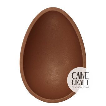 Σοκολατένια Αυγά / Μπάλες / Ζωάκια - Σοκολατένιο αυγό γάλακτος μισό καβούκι ~125gr (15εκ)