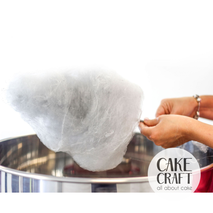 Χρωματιστή Ζάχαρη / Candy Floss - Candy Floss / Ζάχαρη Μαλλί της γριάς SugarCraft 300gr - Γεύση Φυστίκι