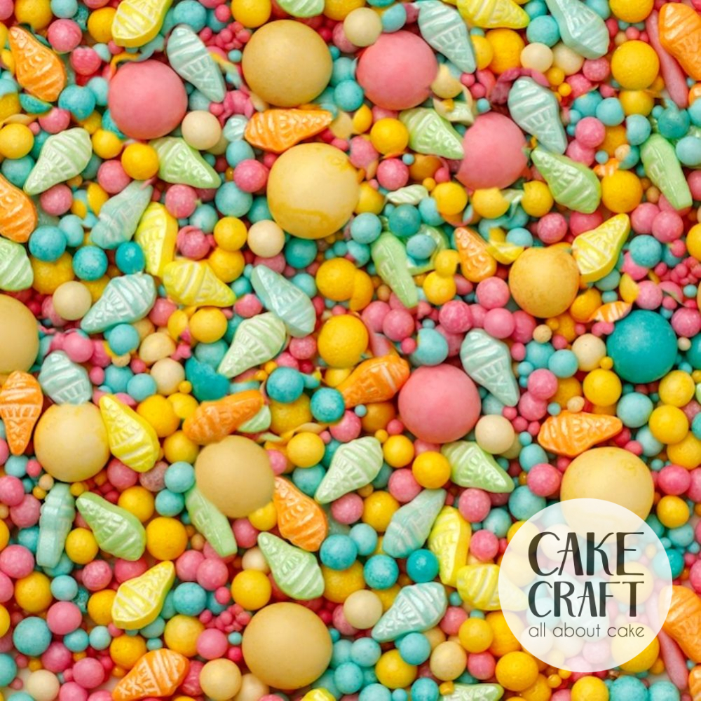 Sprinkles - SugarCraft Sprinkles Ice Cream Candy Mix 90gr