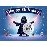 Βρώσιμα Σχέδια Γενεθλίων - Βρώσιμο Σχέδιο star wars v4