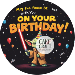 Βρώσιμα Σχέδια Γενεθλίων - Βρώσιμο Σχέδιο star wars v2