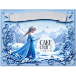 Βρώσιμα Σχέδια Γενεθλίων - Βρώσιμο Σχέδιο elsa frozen 1