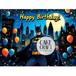 Βρώσιμα Σχέδια Γενεθλίων - Βρώσιμο Σχέδιο batman v2