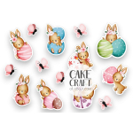 Βρώσιμη Εκτύπωση - Βρώσιμα σχέδια Easter v3 - 14τμχ