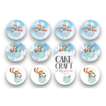 Βρώσιμη Εκτύπωση - Βρώσιμα σχέδια Μικρός Πρίγκηπας v2 - 12τμχ