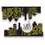 Βρώσιμη Εκτύπωση - Βρώσιμα σχέδια Πόλη - 2τμχ