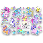 Βρώσιμη Εκτύπωση - Βρώσιμα σχέδια Little Pony - 30τμχ