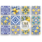 Βρώσιμα Κομμένα Σχέδια - Βρώσιμα σχέδια Mediterranean set - 12τμχ