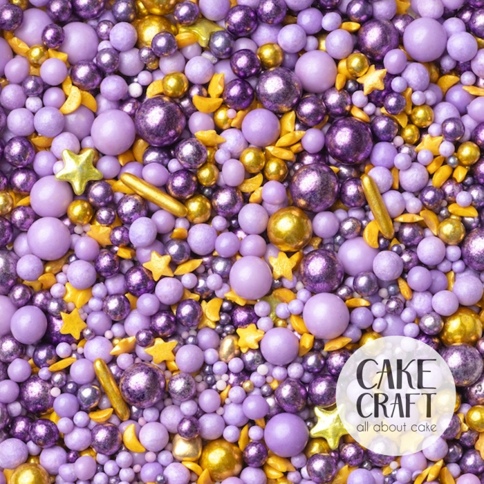 Sprinkles - SugarCraft Sprinkles Purple Night 90gr