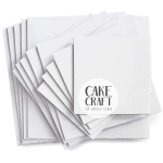 Δίσκοι τούρτας 3mm - Δίσκος τούρτας τετράγωνος λευκός Πάχος 3mm. 30x30εκ.