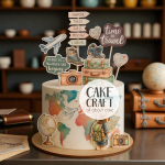 Βρώσιμα Κομμένα Σχέδια - Βρώσιμα σχέδια Ταξίδι σετ - 12τμχ