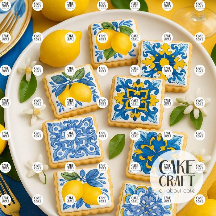 Βρώσιμα Κομμένα Σχέδια - Βρώσιμα σχέδια Mediterranean set - 12τμχ