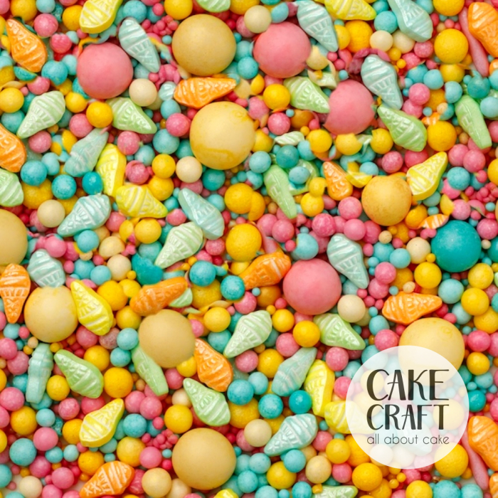 Sprinkles - SugarCraft Sprinkles Ice Cream Candy Mix 300gr