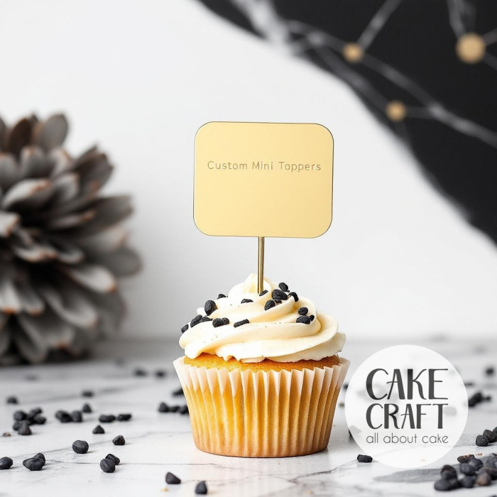 Custom Toppers - Custom Mini Topper 12τμχ