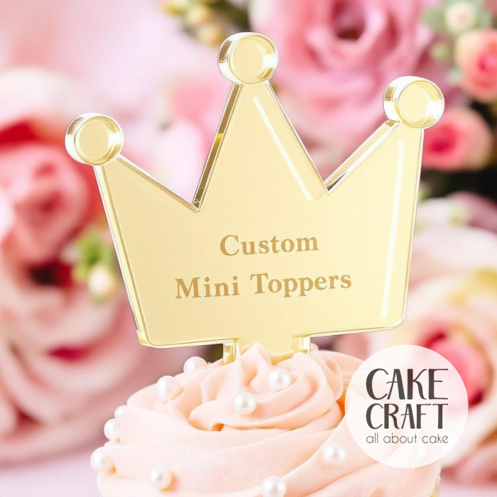 Custom Toppers - Custom Mini Topper 12τμχ