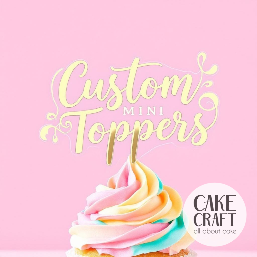 Custom Toppers - Custom Mini Topper 12τμχ