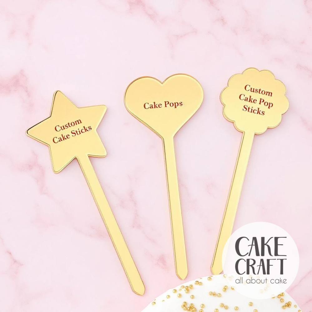 Custom Toppers - Custom Pop Sticks 12τμχ