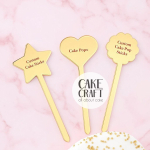 Custom Toppers - Custom Pop Sticks 12τμχ