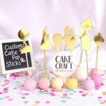 Custom Toppers - Custom Pop Sticks 12τμχ